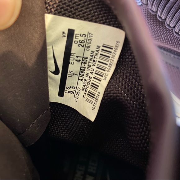 Nike SF AF1 Air Force 1 Port Wine Premium High AJ0963-600 Women's 9.5 - Picture 11 of 12